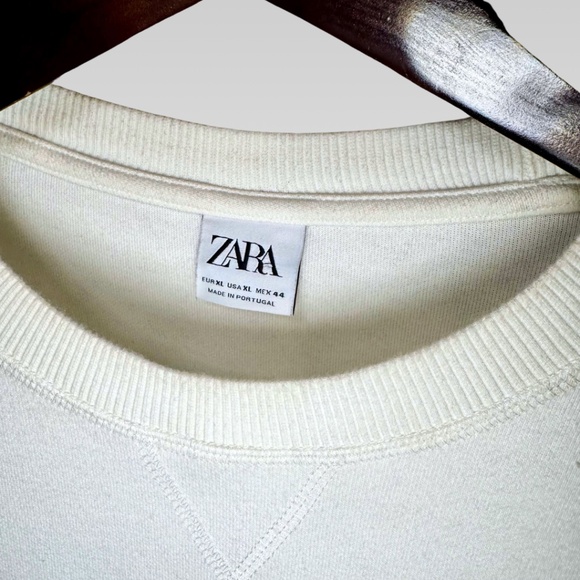 Zara Men's White Sweatshirt - XL - Picture 16 of 16